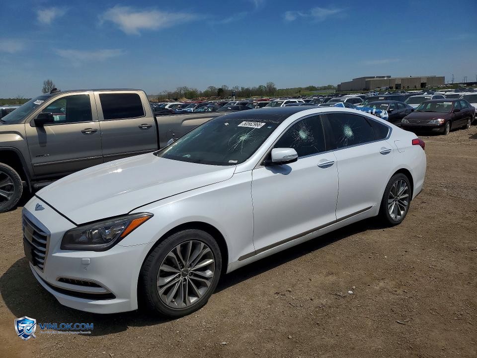 2015 HYUNDAI GENESIS 3.8L – Lot 50562966 auction photo
