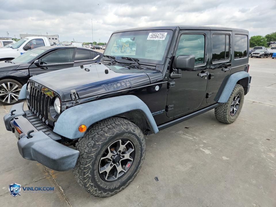 2016 JEEP WRANGLER UNLIMITED SPORT – Lot 50564726 auction photo