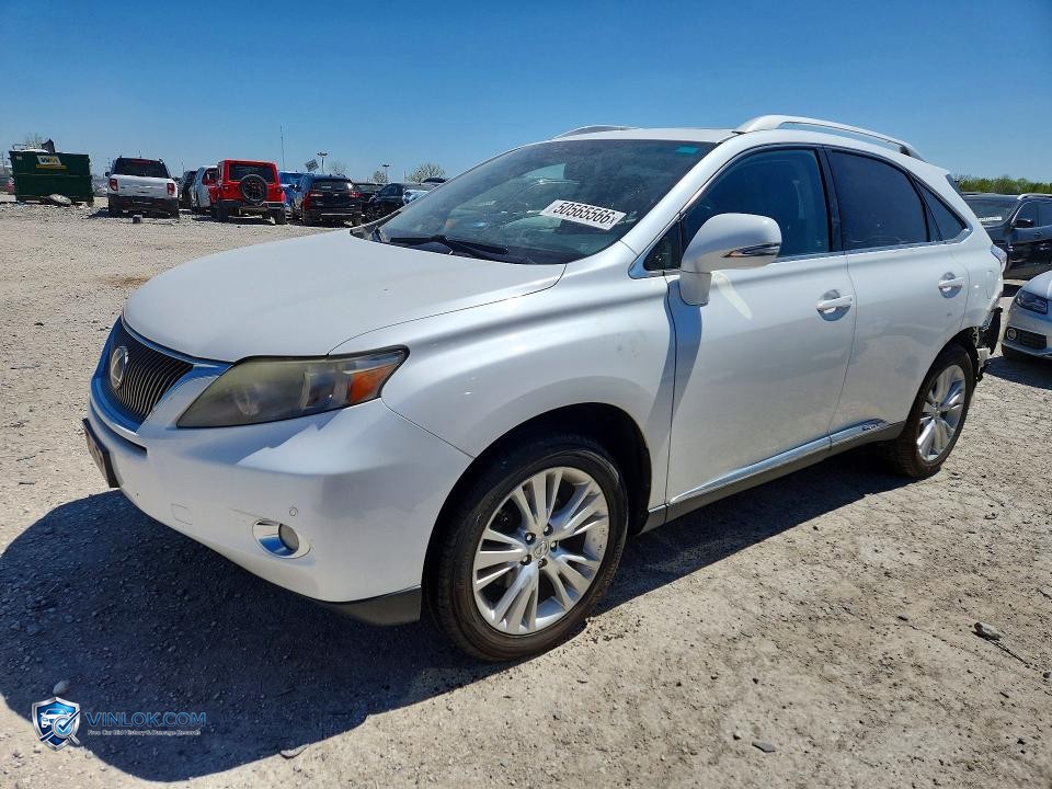 2011 LEXUS RX 450H – Lot 50565566 auction photo