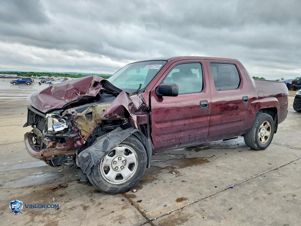 2007 HONDA RIDGELINE RT – Lot 50567316 auction photo