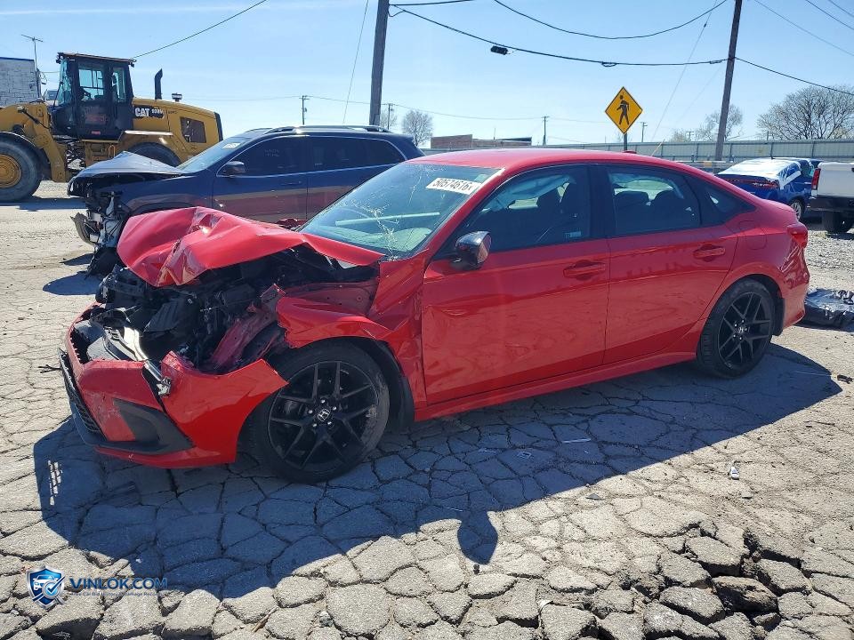 2022 HONDA CIVIC SPORT – Lot 50574616 auction photo