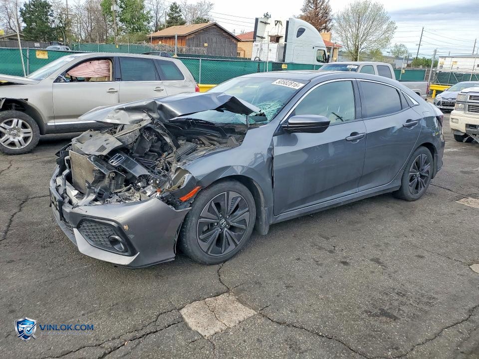 2017 HONDA CIVIC EXL – Lot 50582816 auction photo