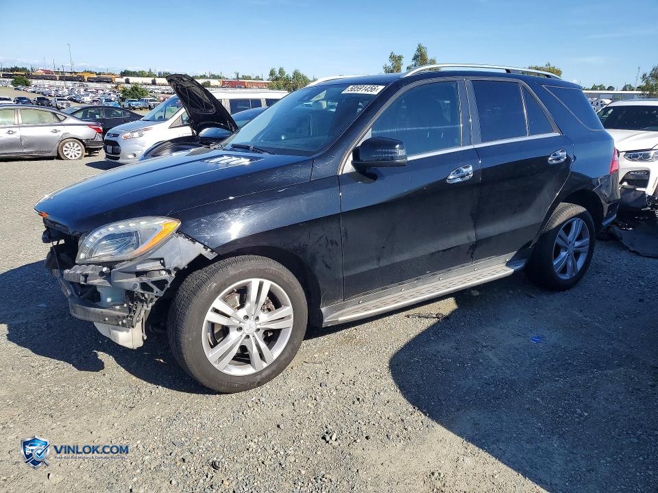 2013 MERCEDES-BENZ ML 350 4MATIC – Lot 50591456 auction photo