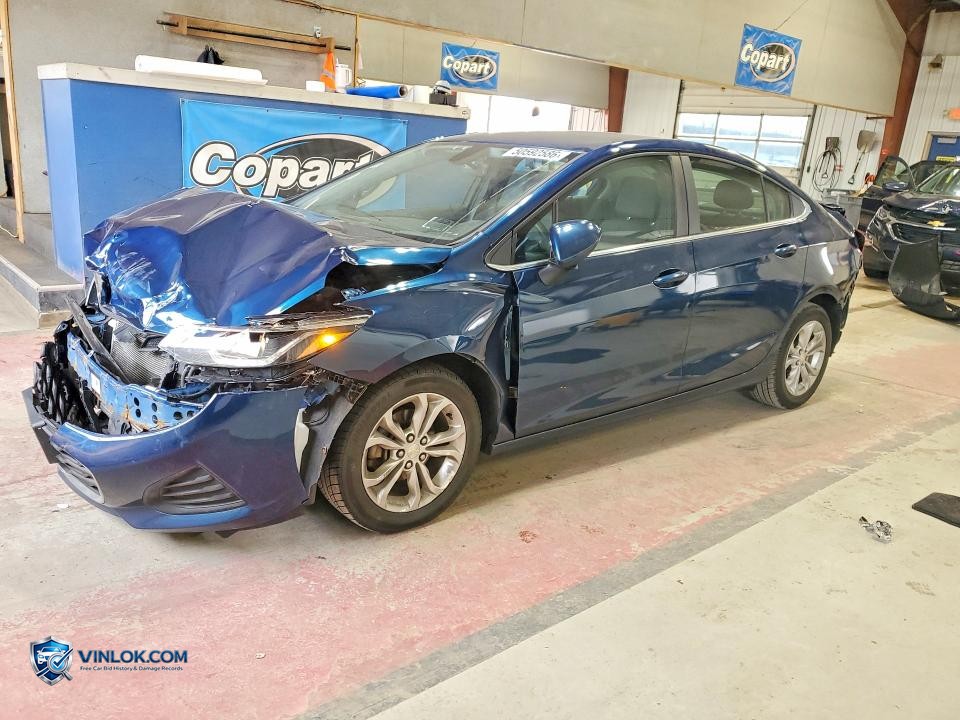 2019 CHEVROLET CRUZE LT – Lot 50592586 auction photo