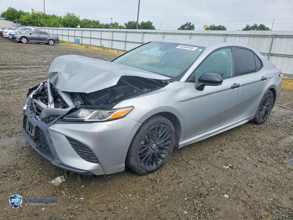 2020 TOYOTA CAMRY SE NIGHTSHADE – Lot 50598466 auction photo