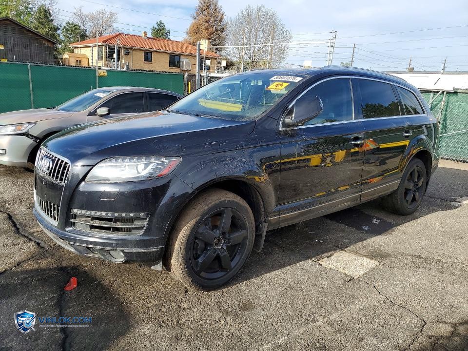 2014 AUDI Q7 PREMIUM – Lot 50603876 auction photo