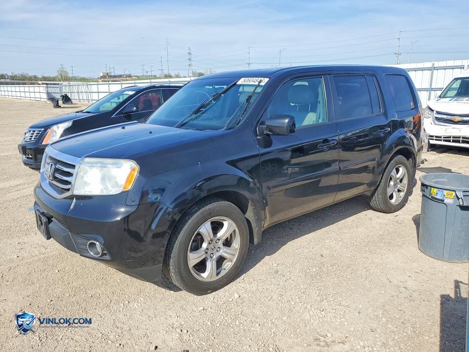 2012 HONDA PILOT EXL – Lot 50604846 auction photo