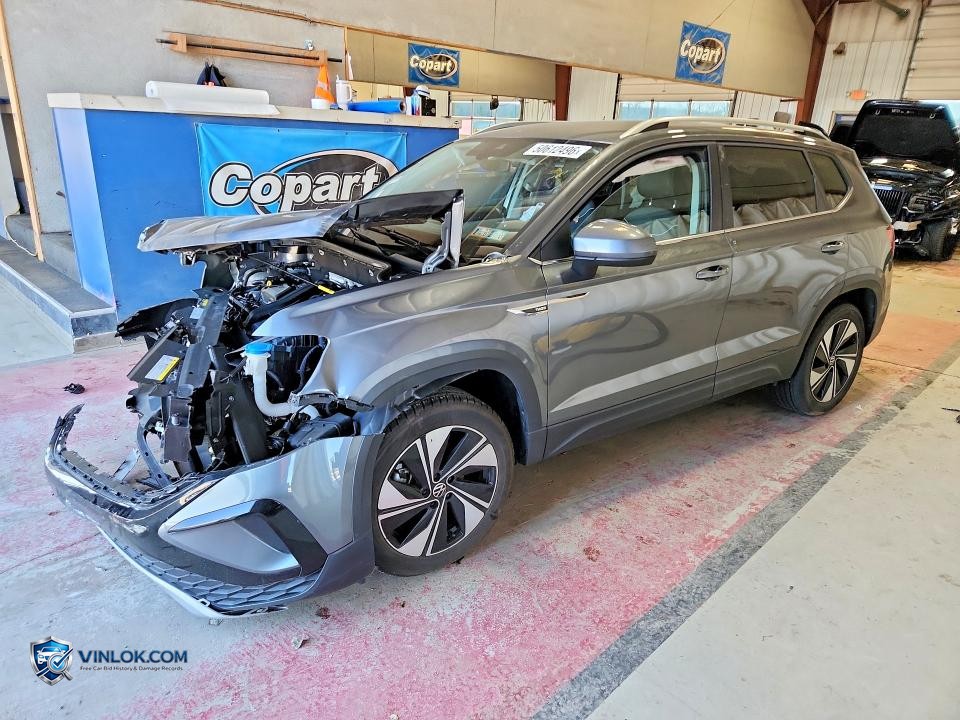 2024 VOLKSWAGEN TAOS SE – Lot 50612496 auction photo