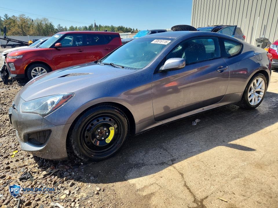 2013 HYUNDAI GENESIS COUPE 2.0T – Lot 50616116 auction photo