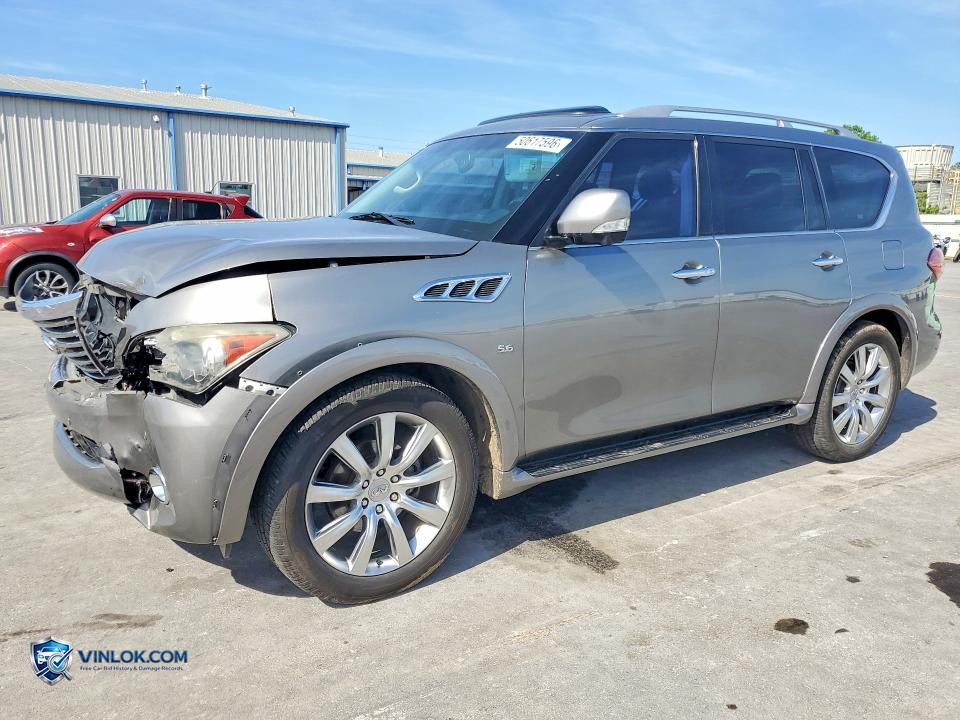 2014 INFINITI QX80 BASE – Lot 50617596 auction photo