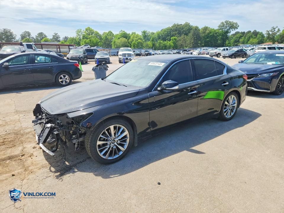 2022 INFINITI Q50 LUXE – Lot 50623146 auction photo