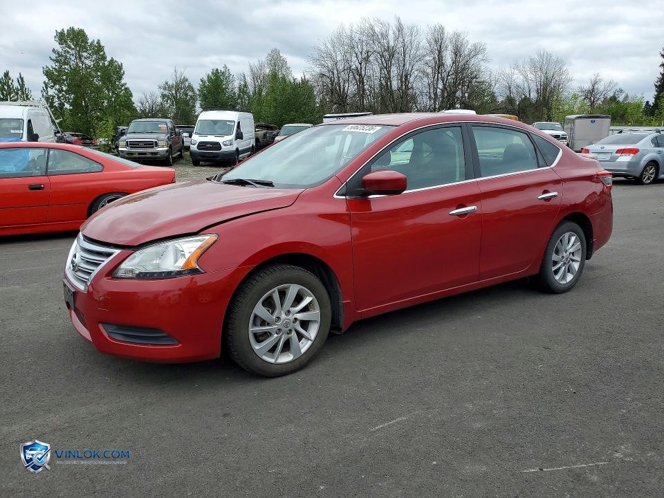 2013 NISSAN SENTRA S – Lot 50625236 auction photo