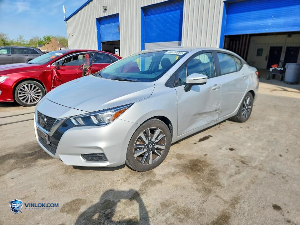 2021 NISSAN VERSA SV – Lot 50629886 auction photo