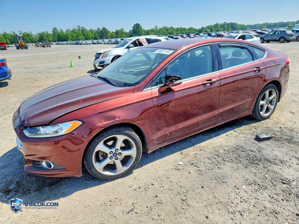 2016 FORD FUSION SE – Lot 50651146 auction photo