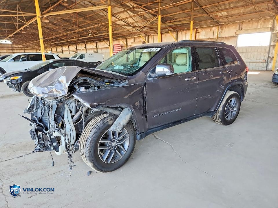 2017 JEEP GRAND CHEROKEE LIMITED – Lot 50658176 auction photo