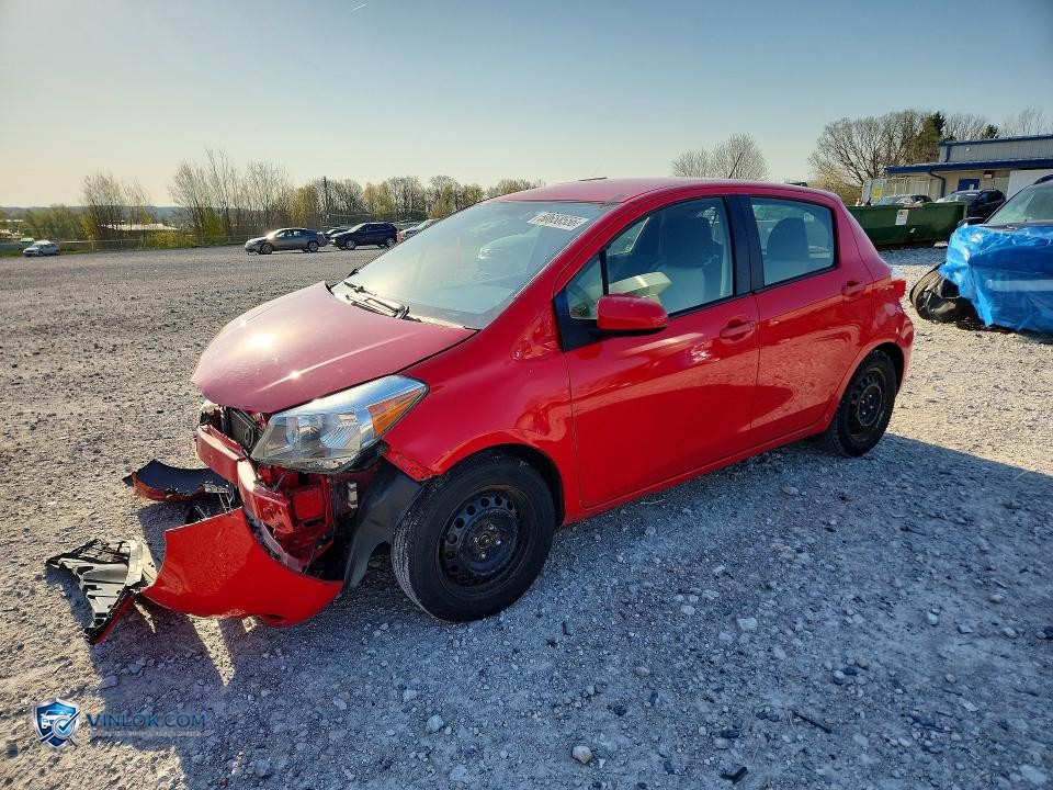 2012 TOYOTA YARIS 5-DOOR L – Lot 50658556 auction photo