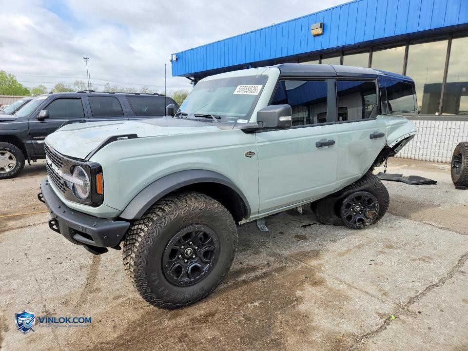 2024 FORD BRONCO WILDTRAK – Lot 50658626 auction photo