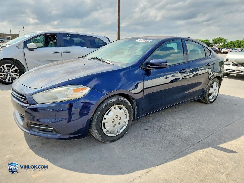 2013 DODGE DART SE – Lot 50658756 auction photo
