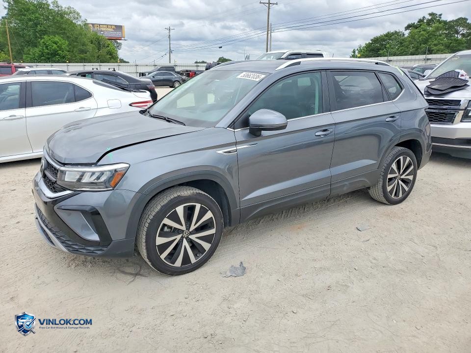 2022 VOLKSWAGEN TAOS SE – Lot 50662036 auction photo