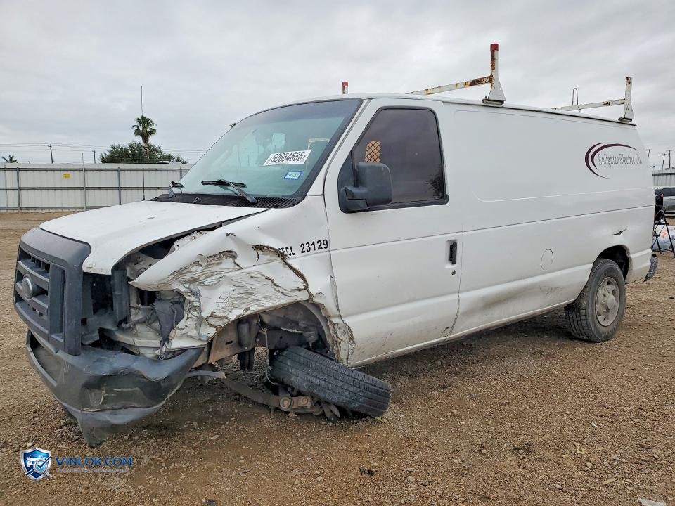 2010 FORD ECONOLINE E250 VAN – Lot 50664686 auction photo