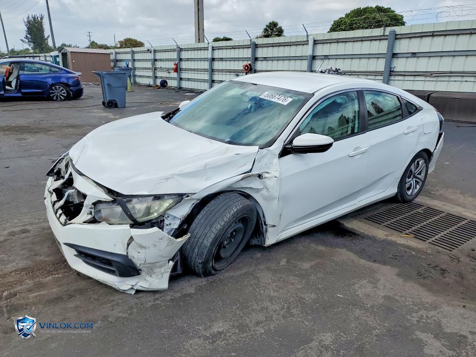 2017 HONDA CIVIC LX – Lot 50667476 auction photo