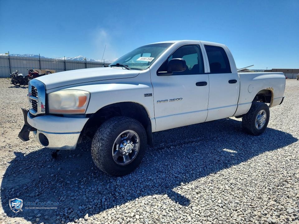 2006 DODGE RAM 2500 ST – Lot 50687596 auction photo