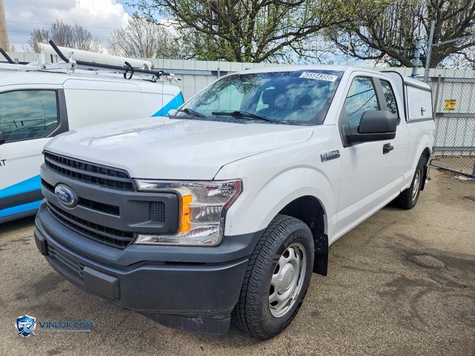2018 FORD F-150 SC- R&D- PRI FLEET- CK ENG LT ON – Lot 50688306 auction photo