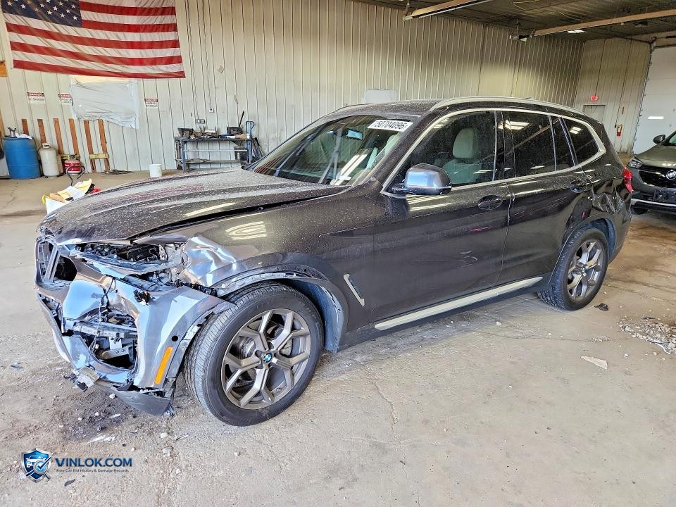 2021 BMW X3 XDRIVE30I – Lot 50704096 auction photo