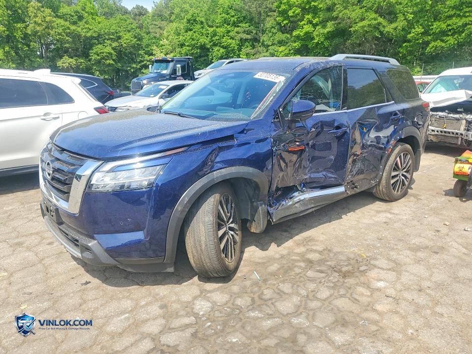 2024 NISSAN PATHFINDER PLATINUM – Lot 50705136 auction photo