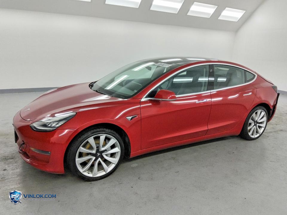 2018 TESLA MODEL 3 – Lot 50707666 auction photo