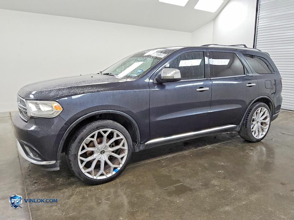 2015 DODGE DURANGO SXT – Lot 50707896 auction photo