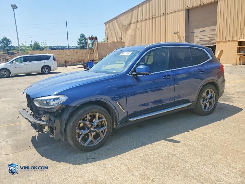 2020 BMW X3 XDRIVE30I – Lot 50713286 auction photo