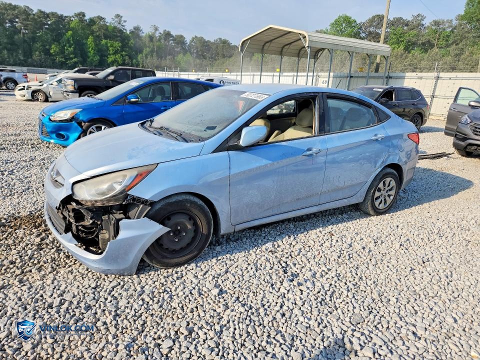 2014 HYUNDAI ACCENT GLS – Lot 50727666 auction photo