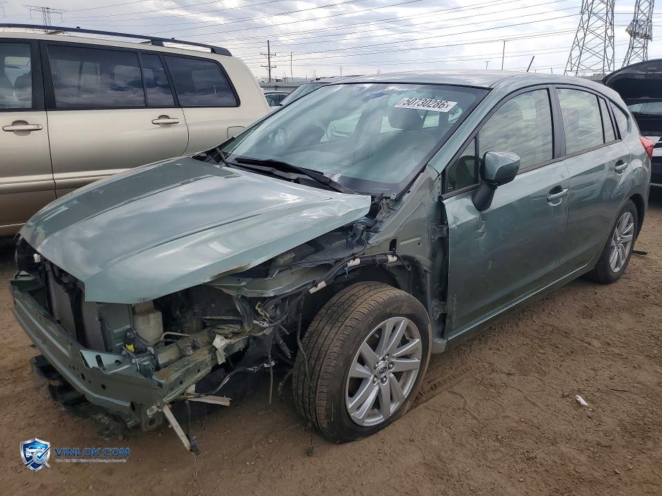 2016 SUBARU IMPREZA PREMIUM – Lot 50730286 auction photo
