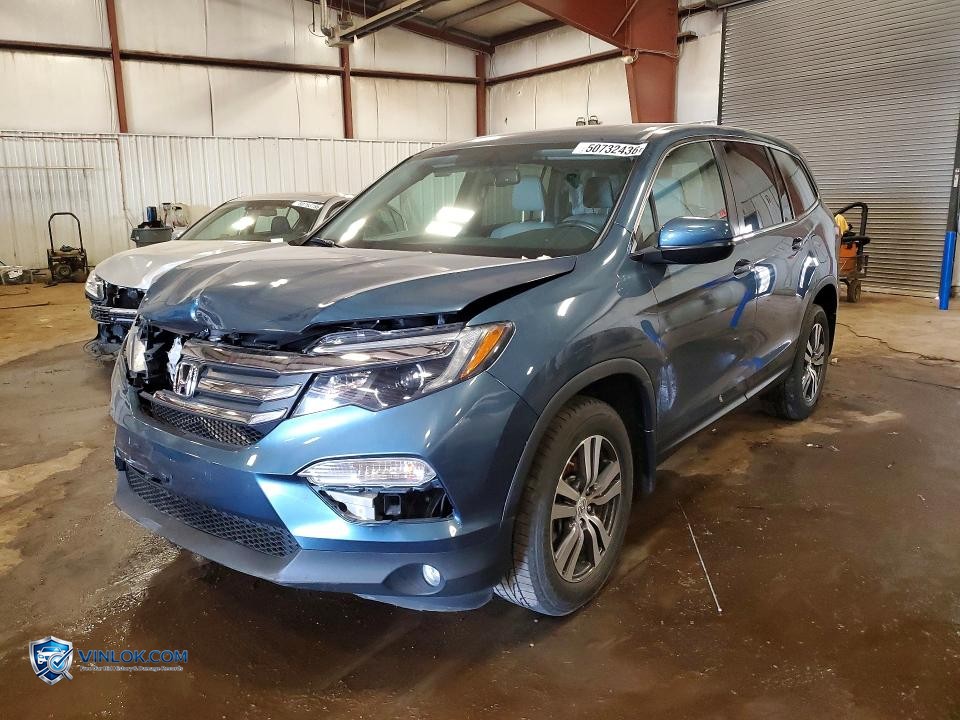 2017 HONDA PILOT EXL – Lot 50732436 auction photo