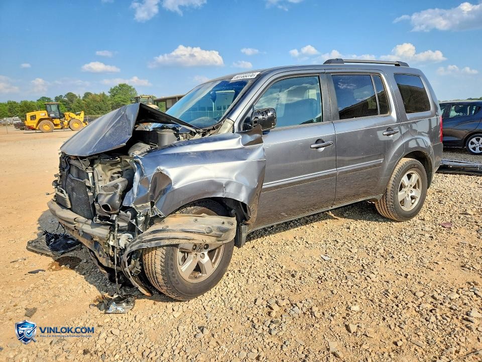 2011 HONDA PILOT EXL – Lot 50733376 auction photo