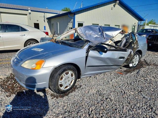 2001 HONDA CIVIC DX – Lot 50741826 auction photo