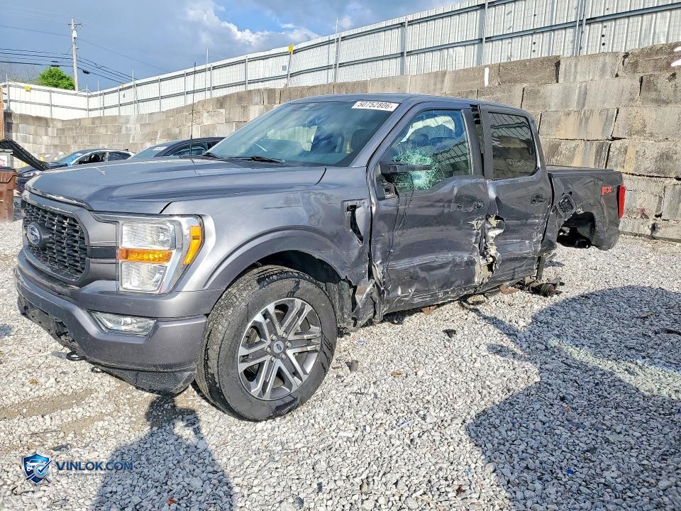 2022 FORD F150 SUPERCREW – Lot 50752806 auction photo