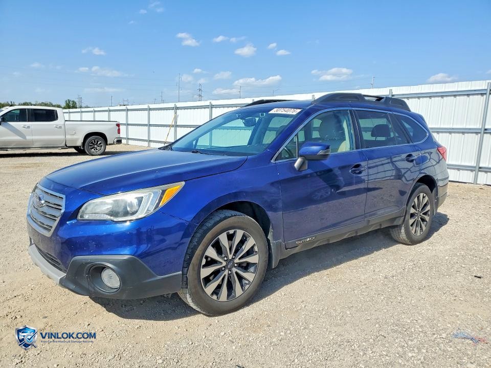 2016 SUBARU OUTBACK 2.5I LIMITED – Lot 50754076 auction photo