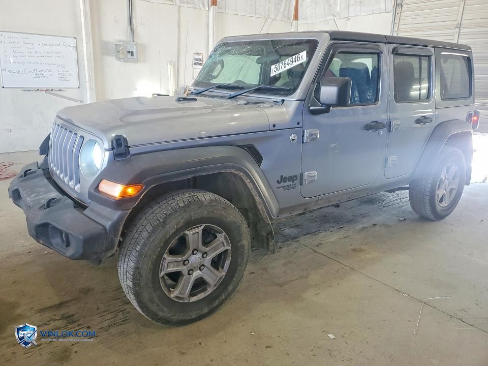 2021 JEEP WRANGLER UNLIMITED SPORT – Lot 50764946 auction photo
