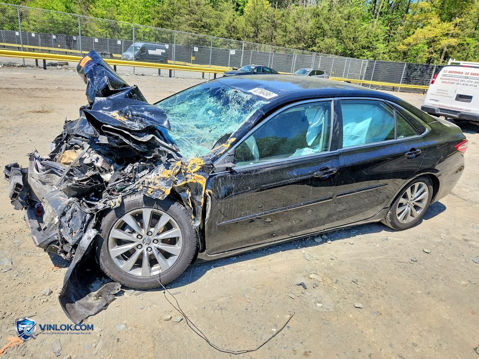 2017 TOYOTA CAMRY XLE – Lot 50766496 auction photo