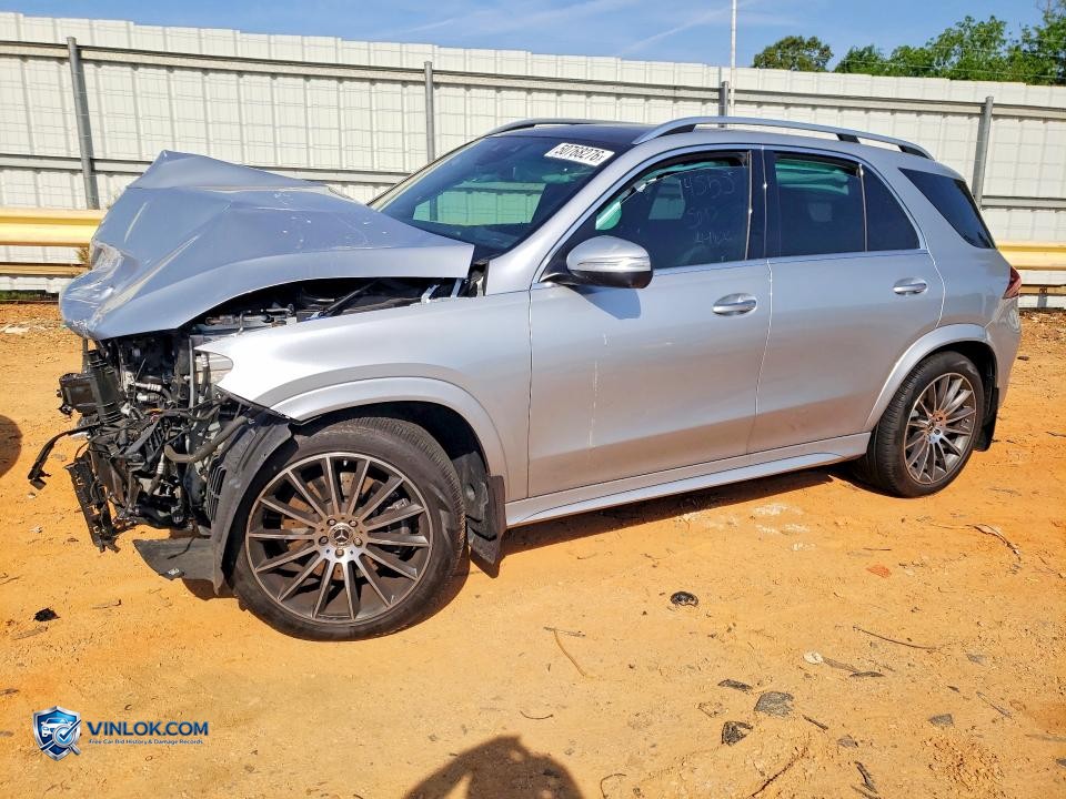 2024 MERCEDES BENZ GLE 450 4MATIC – Lot 50768276 auction photo