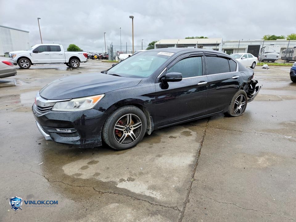 2016 HONDA ACCORD EXL – Lot 50769656 auction photo