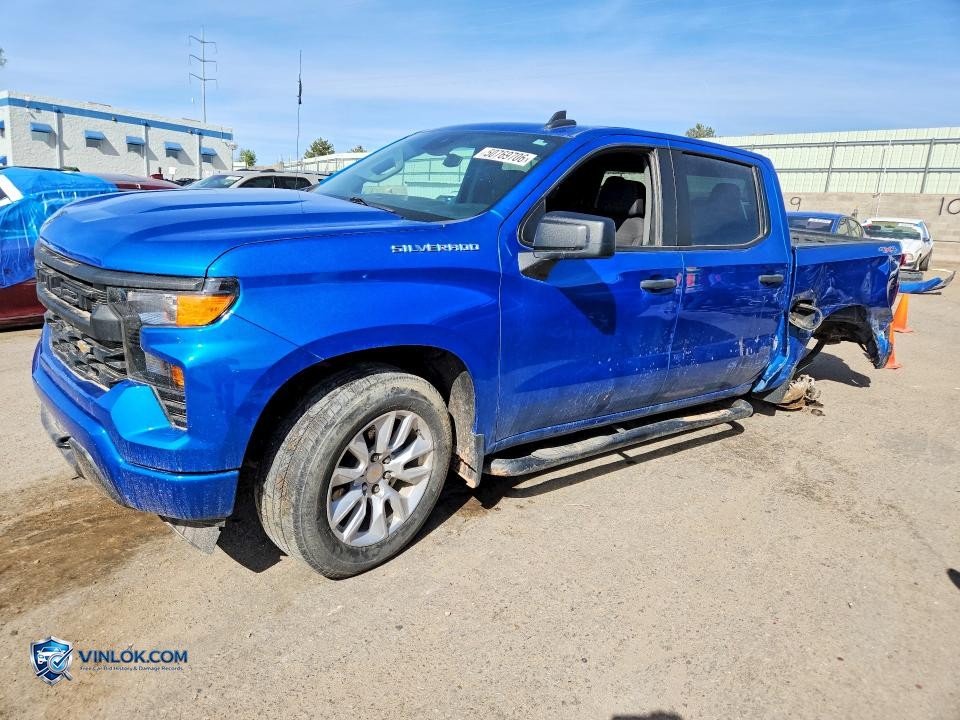 2024 CHEVROLET SILVERADO K1500 CUSTOM – Lot 50769706 auction photo