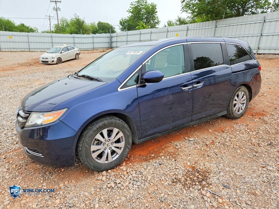 2016 HONDA ODYSSEY EXL – Lot 50770226 auction photo
