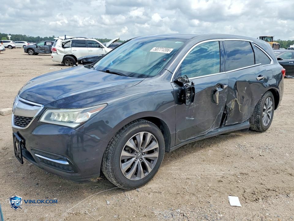 2014 ACURA MDX TECHNOLOGY – Lot 50771206 auction photo
