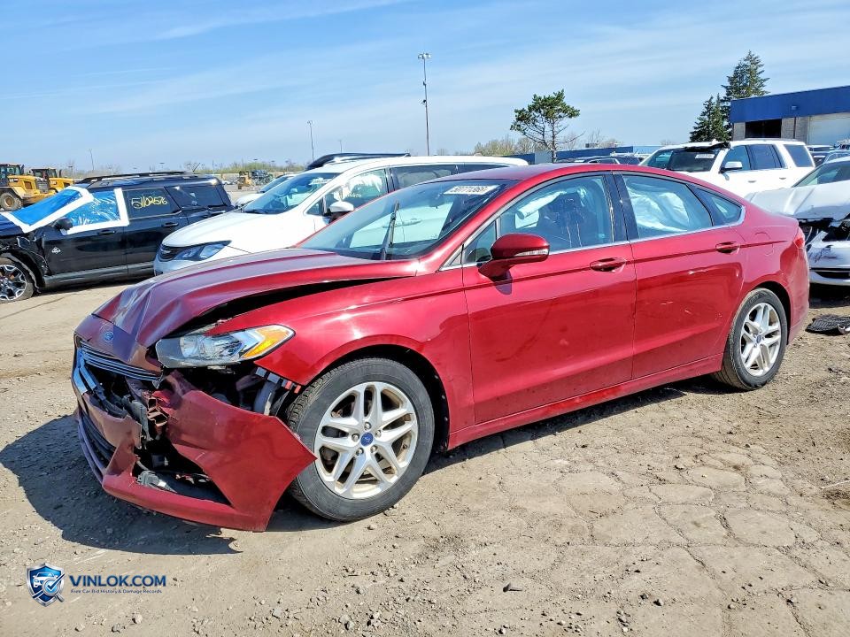 2013 FORD FUSION SE – Lot 50771366 auction photo