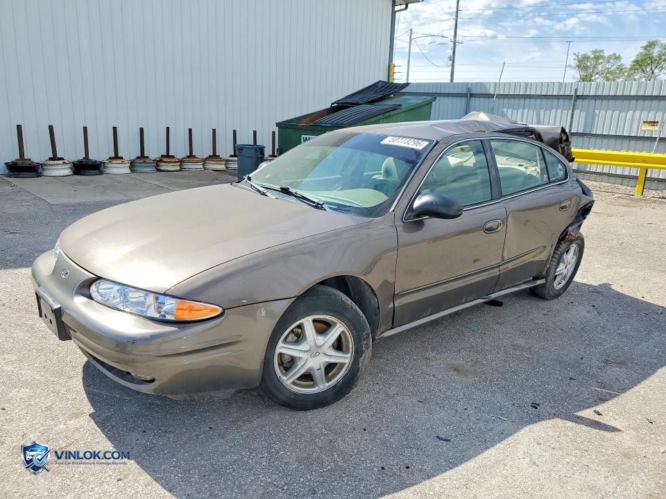 2002 OLDSMOBILE ALERO GL – Lot 50773296 auction photo