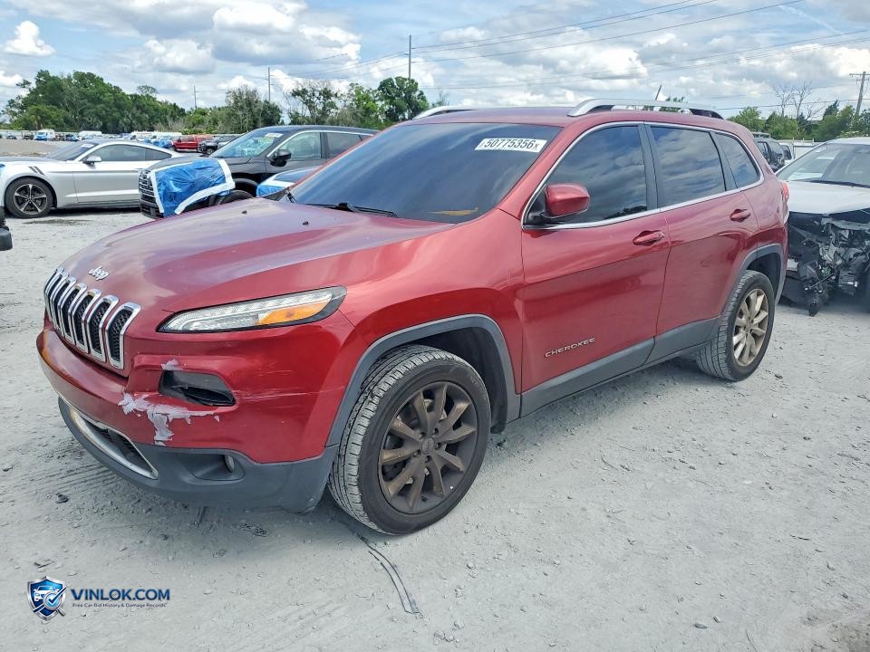 2014 JEEP CHEROKEE LIMITED – Lot 50775356 auction photo