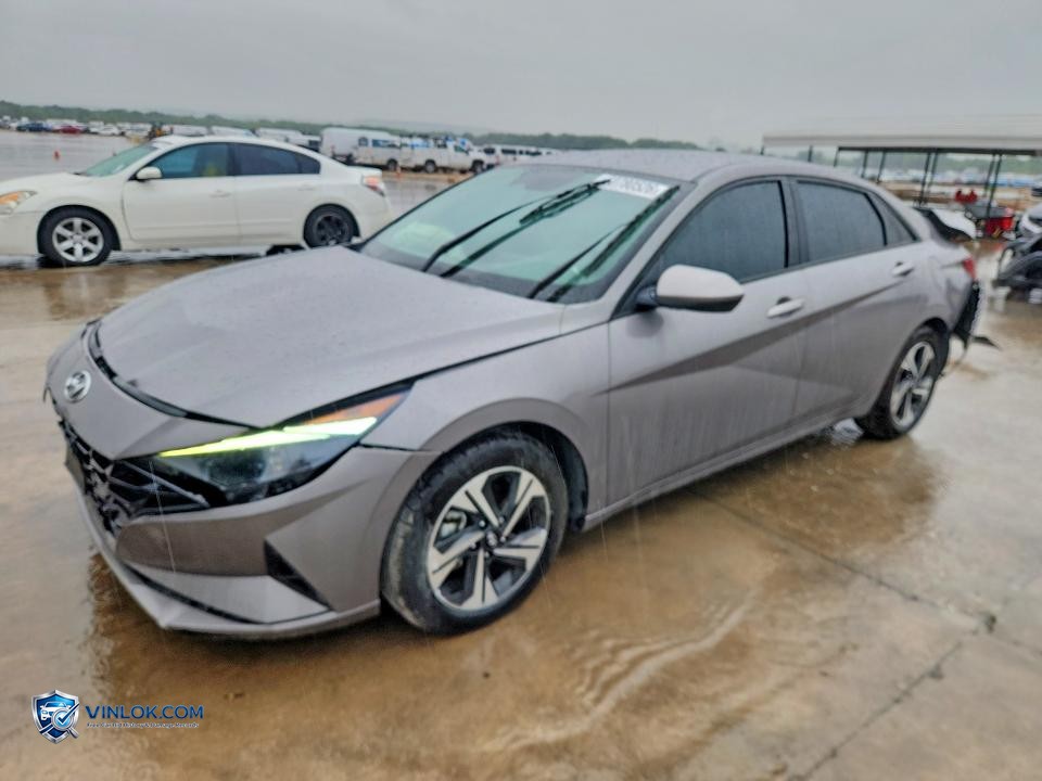 2022 HYUNDAI ELANTRA BLUE – Lot 50780526 auction photo